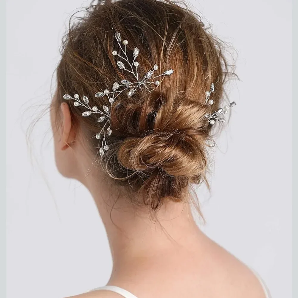 Elegant Silver Hair Accessory